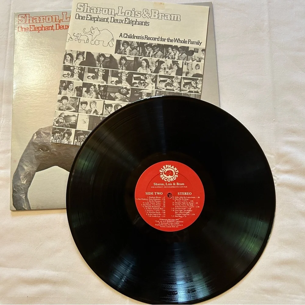 Sharon, Lois & Bram Vinyl Record - Picture 3 of 5